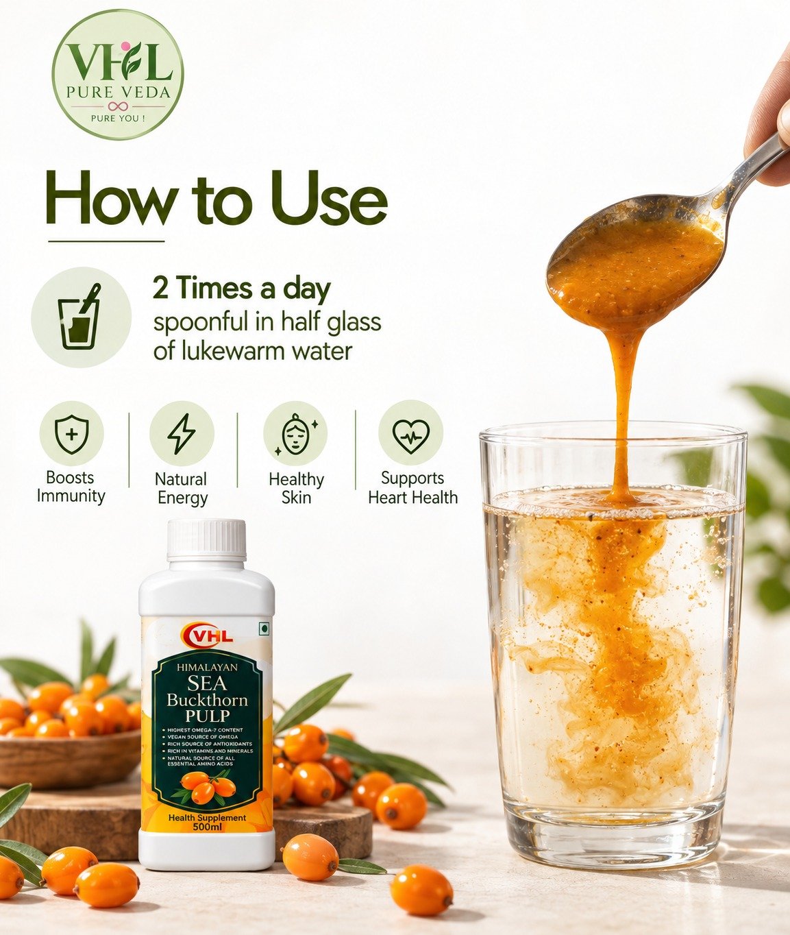 Sea Buckthorn Pulp
